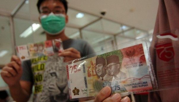 Terbaru! Mulai Hari Ini Penukaran Uang Rp75.000 Bisa Dilakukan di Semua Bank