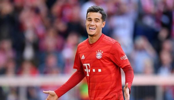 Coutinho Cetak Sejarah Baru Berkat Gol Perdana di Bayern Munchen