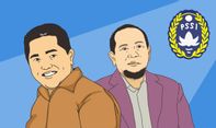 Erick Thohir Dominasi Pemberitaan & Perbincangan di Twitter Soal Bursa Ketum PSSI