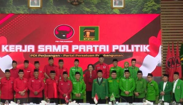PPP Kunjungi DPP PDIP, Langsung Disambut Ganjar dan Megawati