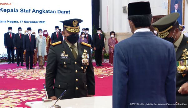 Dudung Abdurachman Resmi Jadi KSAD, Serah Terima Jabatan 19 November