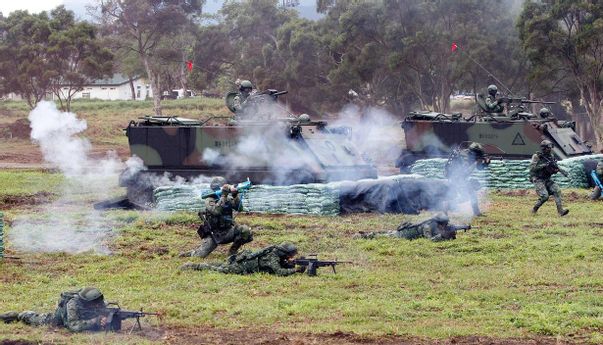 Taiwan Langsung Latih Armada Perang Usai China Simulasi Perang