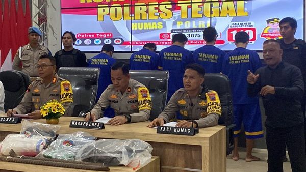 Polres Tegal Tangkap Komplotan Pembobol Alfamart, Kerugian Ratusan Juta Rupiah