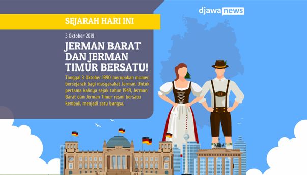 3 Oktober, Kekuatan Rakyat Menyatukan Jerman Barat dan Jerman Timur
