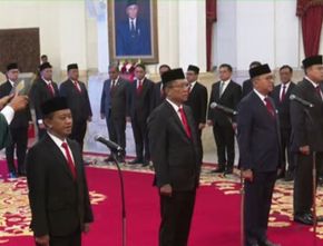 Copot Arifin Tasrif, Presiden Jokowi Lantik Bahlil Lahadalia Jadi Menteri ESDM