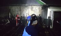 Gudang DPD PKS Kab. Tegal Dilahap Si Jago Merah, Kerugian Ditaksir Capai Rp 80 Juta