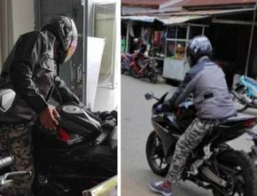 Berita Terkini: Seorang Pria Gondol Jaket Honda dan Motor CBR 250 CC yang Dipajang di Dealer
