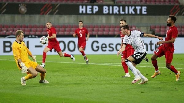 Kejar-kejaran Gol, Duel Sengit Jerman vs Turki Berakhir Imbang 3-3