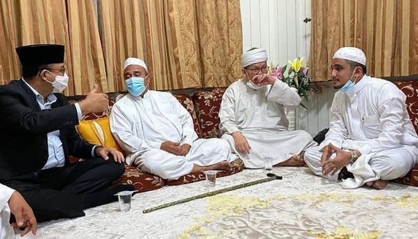 Terbaru: Anies Baswedan Bertemu Habib Rizieq, Isu Reuni Akbar 212 Menggelinding