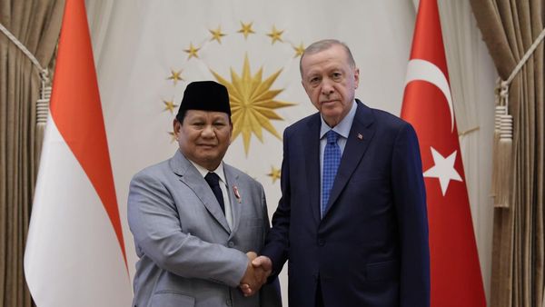 Prabowo Temui Erdoğan di Ankara, Bahas Kerja Sama Pertahanan