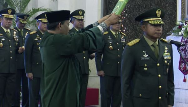 Jenderal Agus Subiyanto Resmi Gantikan Jenderal Dudung sebagai KSAD