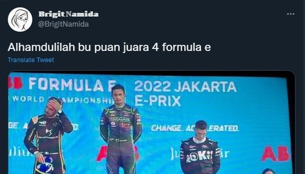 Viral! Puan Maharani Juara 4 Formula E, Netizen: Juara Harapan Matiin Mic