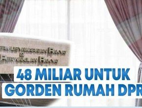 Tender Gorden DPR Senilai Rp48 Miliar Dibatalkan: Akibat Dikritik Habis oleh Rakyat