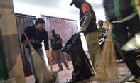 Berita Terbaru di Jogja: Razia Masker Dilaksanakan dengan Sanksi Sosial Menyapu dan Pungut Sampah