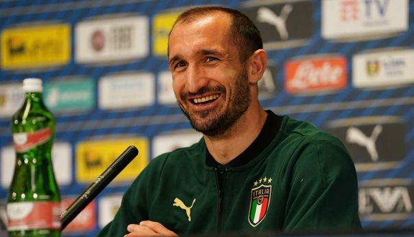 Giorgio Chiellini Senang Bukan Main Teken Kontrak Baru Bersama Juventus