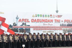 71.396 Personel Gabungan Dikerahkan Kawal Pencoblosan Pilkada Jakarta