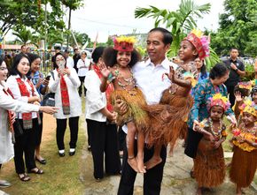 Jokowi Janji Bangun Rumah Untuk Suku Asmat di Papua, Sekitar 50KK Siap Ditampung