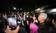 Ganjar Dapat Surprise Flashmob dari Milenial seusai Dapat Nomor Urut 3