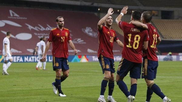 Spanyol Menang Telak, Gasak Jerman 6-0 di UEFA Nations League