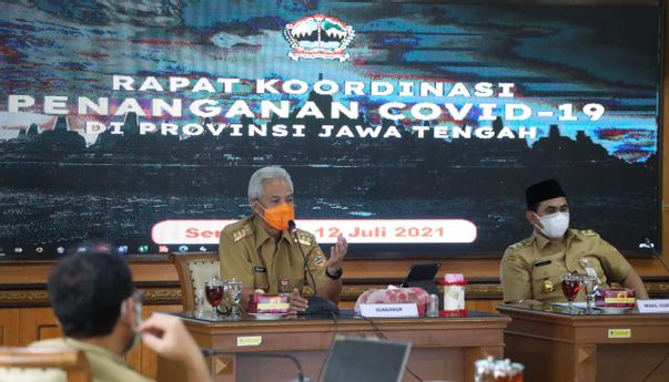 Ganjar Pranowo Kasih Kabar Buruk, Varian Delta Sudah Banyak Menyebar di Jateng