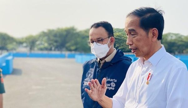 Terlihat Mesra di Sirkuit Formula E, Pengamat: Sinyal Jokowi Dukung Anies Maju di 2024