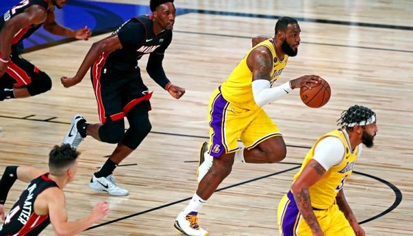Hasil Grand Final NBA 2020: Miami Heat Bekuk LA Lakers, Agregat Jadi 1-2