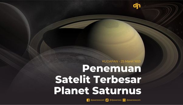 Penemuan Satelit Terbesar Planet Saturnus