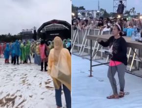 Mbak Rara Pawang Hujan Gagal Amankan Konser, Netizen: “Dukun Palsu!”
