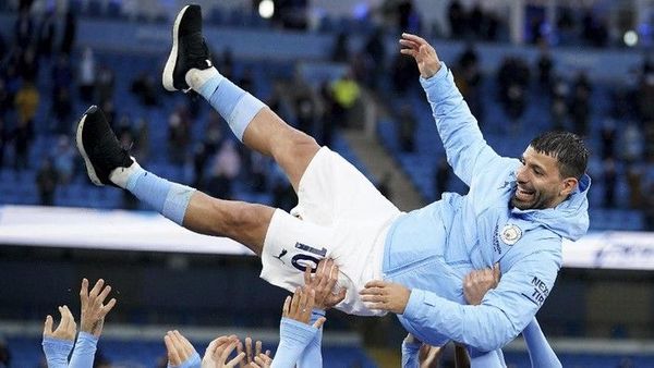 Pecahkan Rekor, Sergio Aguero Torehkan Perpisahan Manis untuk Manchester City