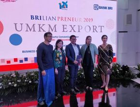UMKM Export BRILian Preneur 2019 Dibuka Presiden Jokowi dan Diikuti UMKM