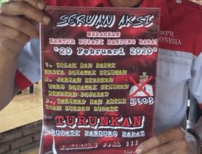 Lewat Pamflet, Bupati Bandung Barat, Aa Umbara Sutisna Diancam Akan Digulingkan