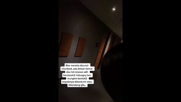 Viral Video Wanita Disiksa di Hotel, Dicekik hingga Hidungnya Berdarah