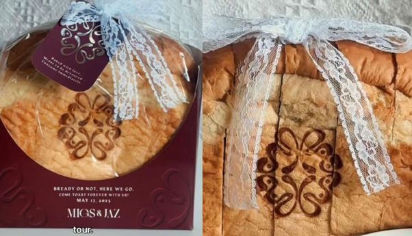 Unik! Undangan Pernikahan Menggunakan Roti Tawar Viral di Media Sosial