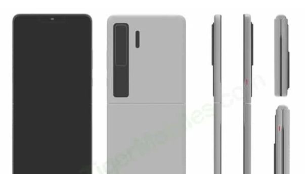 Patenkan Desain Ponsel Lipat, Huwai Siap Bersaing dengan Galaxy Z Flip?