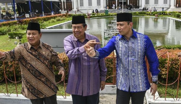 Ditanya Soal Kabinet Prabowo-Gibran, AHY: Saya Belum Ikut Diajak Bicara Terkait Itu