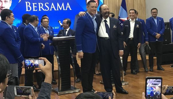 Guyonan Surya Paloh Soal Pendamping Anies 2024: Jangankan Mas AHY, Saya Juga Cocok