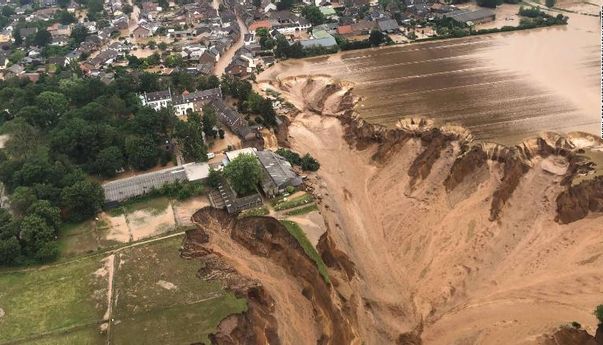Jerman Sedang Menghadapi Curah Hujan Terburuk dalam 100 Tahun Terakhir