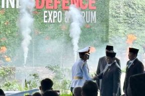 Presiden Prabowo Resmi Buka Indo Defence dan Forum 2025 di JIexpo Kemayoran