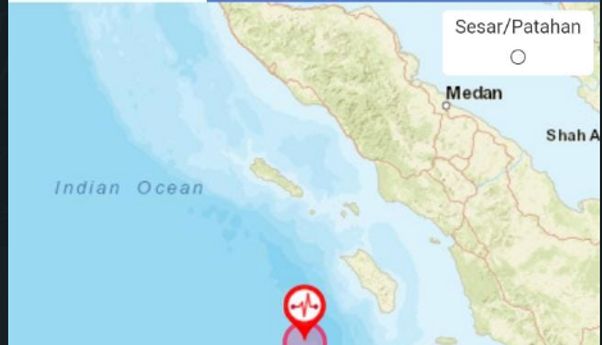 Kuatnya Gempa di Nias Barat Getarannya Terasa Hingga Sumut dan Sumbar