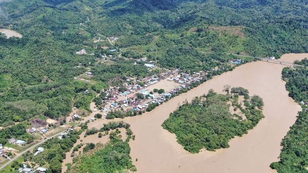 Kabar Duka, Banjir Terjang Sejumlah Desa di Kalimantan Utara
