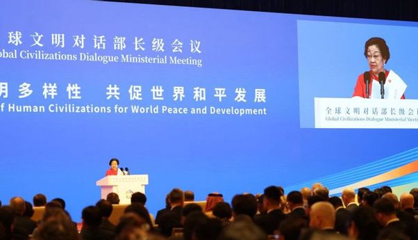 Di Beijing, Megawati Sebut Semangat Dasa Sila Bandung Belum Tuntas, Palestina Masih Menderita