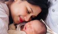 Arie Kriting dan Indah Permatasari Akhirnya Ungkap Wajah Anak, Netizen: Masyaallah Ganteng Sekali
