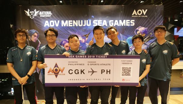 Daftar Timnas AOV Indonesia Untuk Sea Games 2019