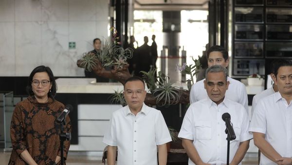 Tim Gugus Tugas Sinkronisasi Prabowo-Gibran Temui Sri Mulyani, Bahas Penyelasaran RAPBN 2025