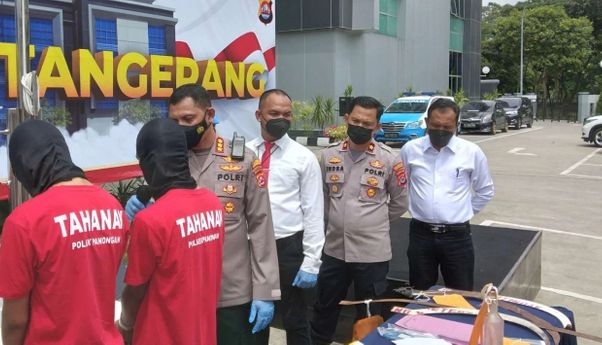 Berita Kriminal: Polisi Tangkap 28 Anggota Geng Motor di Tangerang, Sita Bom Molotov