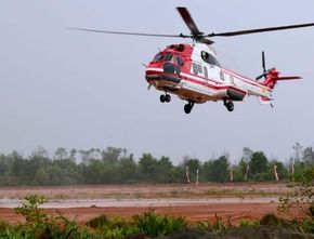 Helikopter Jokowi Rusak Pohon Hingga Warga Alami Luka-Luka