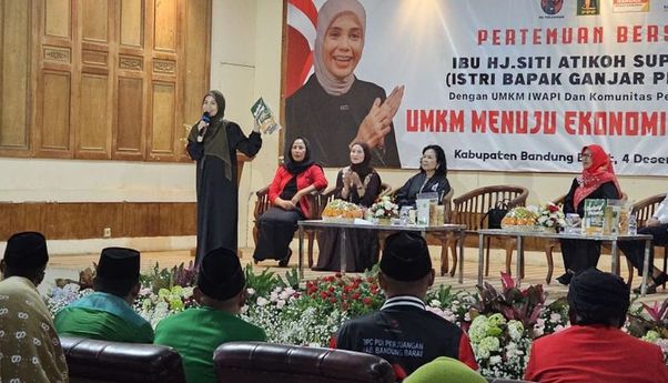 Siti Atikoh Ganjar Sebut Pemimpin dengan Keluarga Kuat Jadi Kunci Warga Bahagia