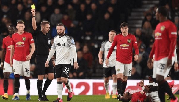 Menang Telak 3-0 atas Derby County, Pendukung Manchester United Standing Ovation untuk Wayne Rooney