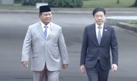 Presiden Prabowo Terima Kunjungan PM Singapura di Istana Merdeka Jakarta