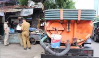 Bikin Bau, Limbah Septic Tank Malah Dibuang ke Saluran Air di Rasuna Said